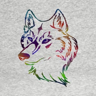 Wolf Multicolor T-Shirt